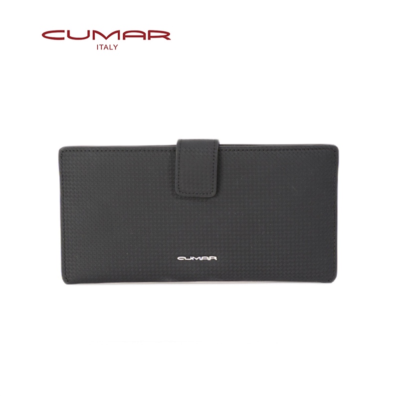 【CUMAR 義大利】真皮牛皮-CARBON FIBER 系列-夾款(0496-G93-01)✿30B001